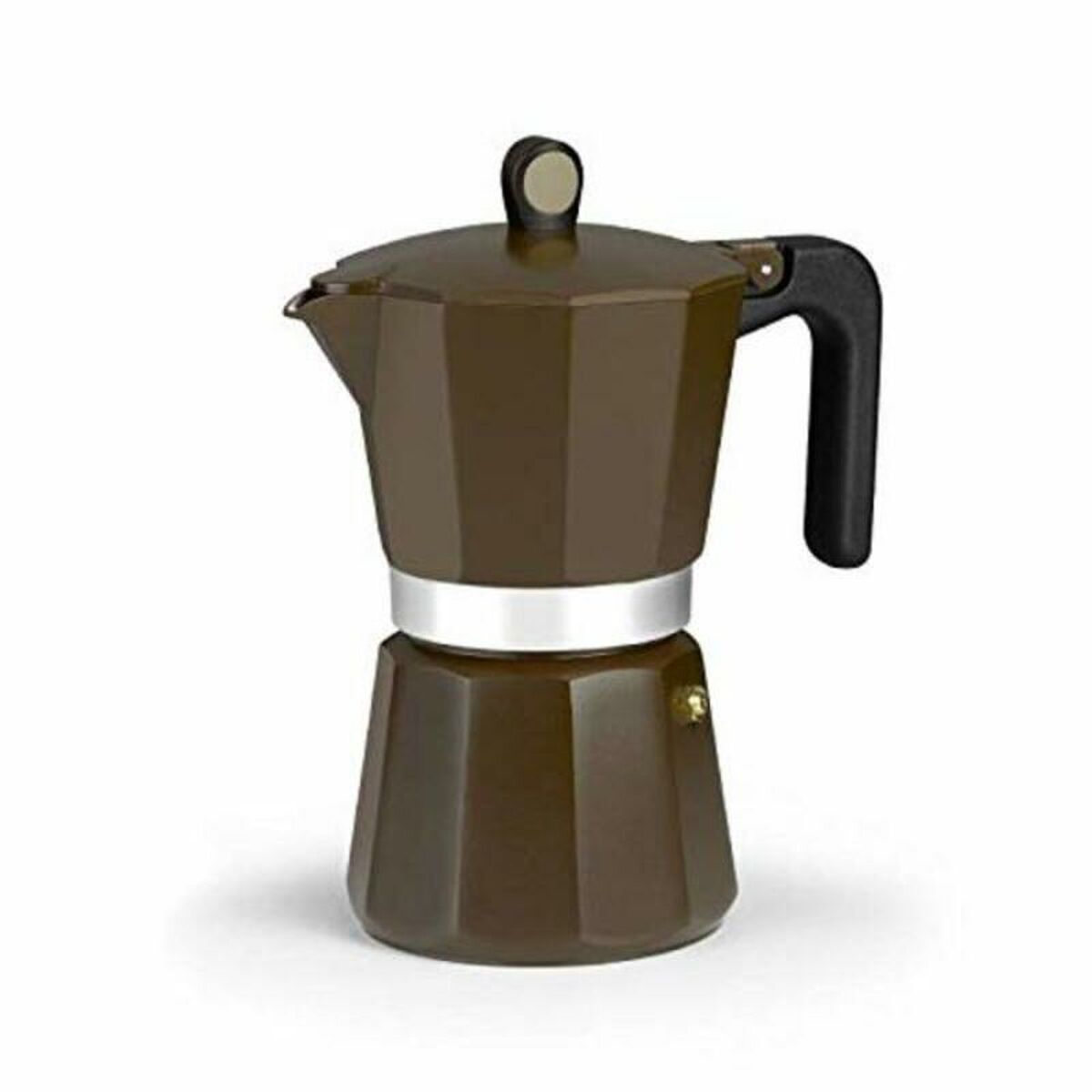Italian Coffee Pot Monix NEW CREAM 6 Cups